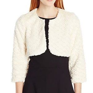 Speechless Faux Fur Shrug Women S / Juniors L